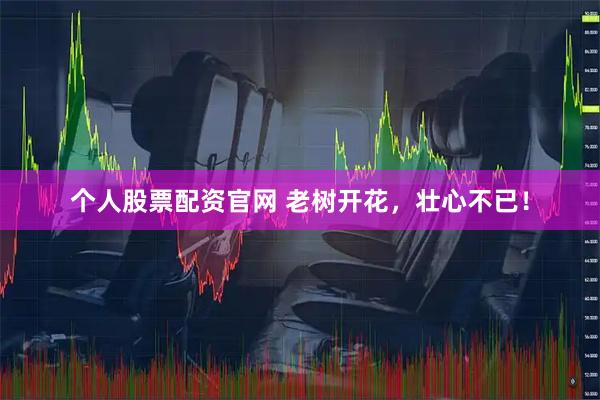 个人股票配资官网 老树开花，壮心不已！
