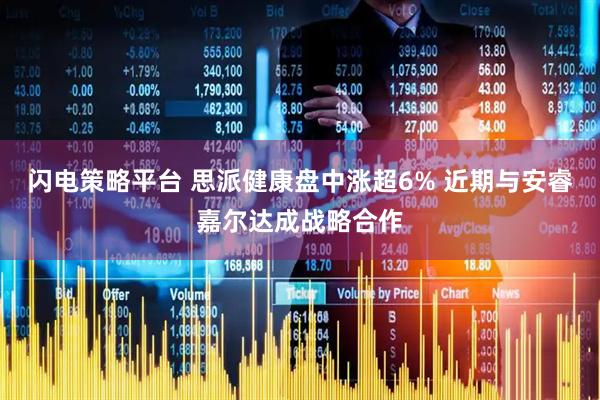 闪电策略平台 思派健康盘中涨超6% 近期与安睿嘉尔达成战略合作